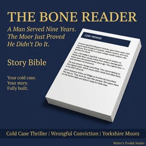 La Bible de l'histoire du lecteur d'os | Thriller sur l'affaire Cold Case | mystère du Yorkshire | Guide de planification de romans | Condamnation injustifiée