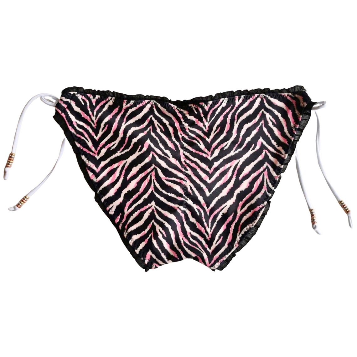 CONJUNTO DE BIKINI ZEBRA ROSA Etsy