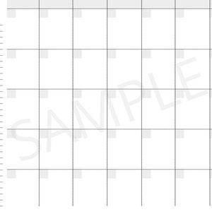Month Planner for Digital Download - Minimalist Monthly Open Calendar