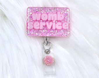 midwife badge reel, delivery nurse badge reel, labor nurse badge reel, nurse badge reel, L&D nurse badge reel, labor and delivery nurse