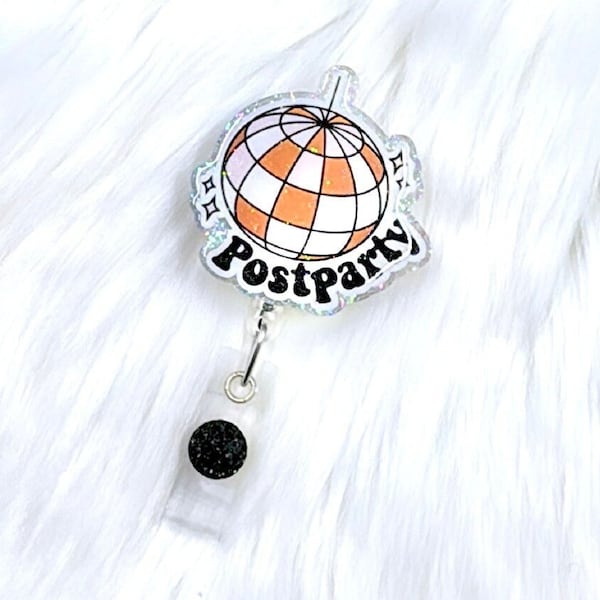 postpartum badge reel, postpartum nurse badge reel, RN badge reel, baby badge reel, RN labor and delivery badge reel, birth badge reel