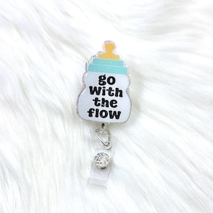 baby bottle badge reel, baby badge reel, bottle badge reel, nicu badge reel, bottle service badge reel, labor and delivery badge reel