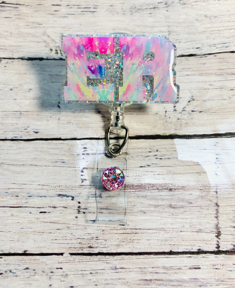 ER Badge Reel Nurse Badge Reels Cute Badge Reel ER Nurse Etsy