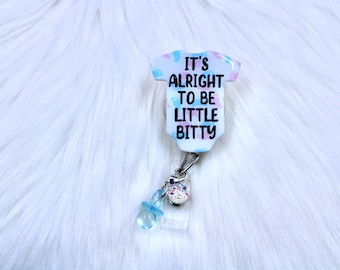 nicu badge reel, preemie badge reel, nicu nurse badge reel, nicu badge holder, baby badge reel, labor and delivery nurse badge reel