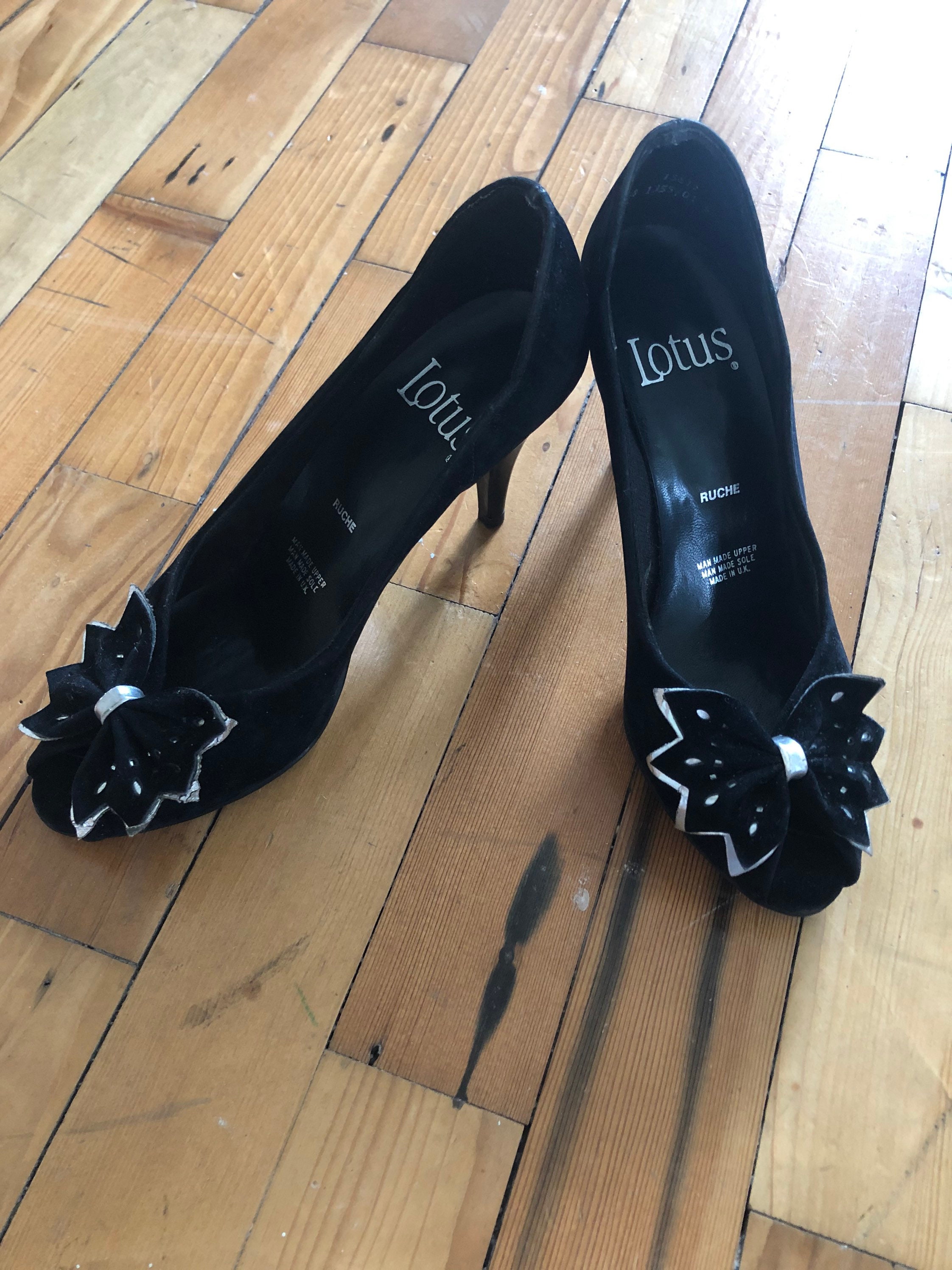 Lotus peep toe shoes clearance