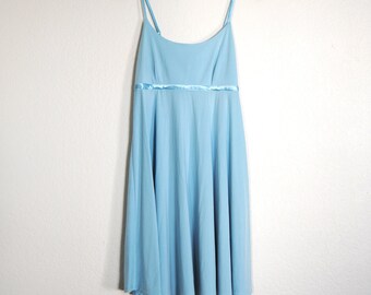 Blue Babydoll Dress - Etsy