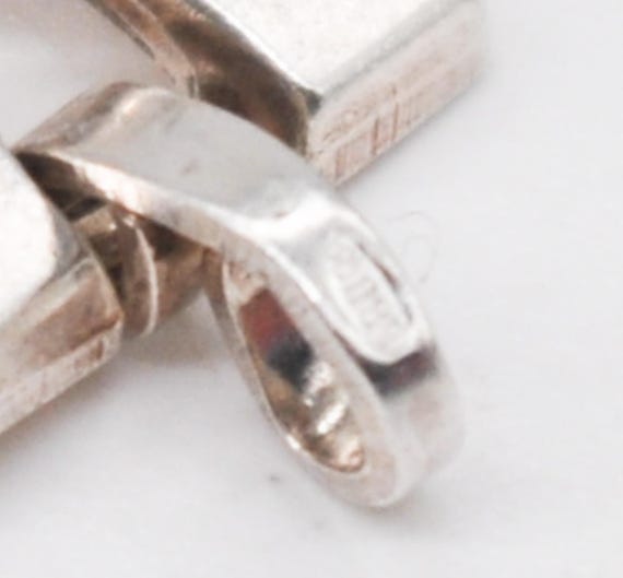 Vintage 830 Solid Silver Link Bracelet. Length: 1… - image 5