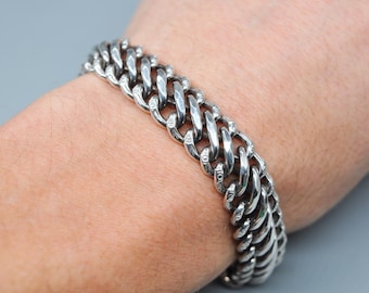 ヴィンテージ オランダ製 925 スターリングシルバー ブレスレット。長