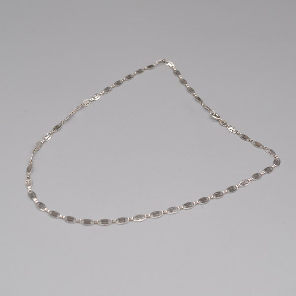 Binder FBM Vintage Danish 925 Sterling Silver Necklace Chain. Length 40 cm / 15.7 inch.