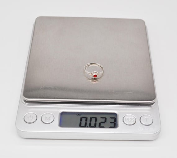 Vintage Tiny 835 Solid Silver Ring. Size: 13.5 mm… - image 7