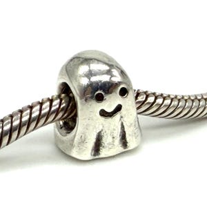 PANDORA #790202 Retired Gebraucht 925 Sterling Silber Gespenst Anhänger.