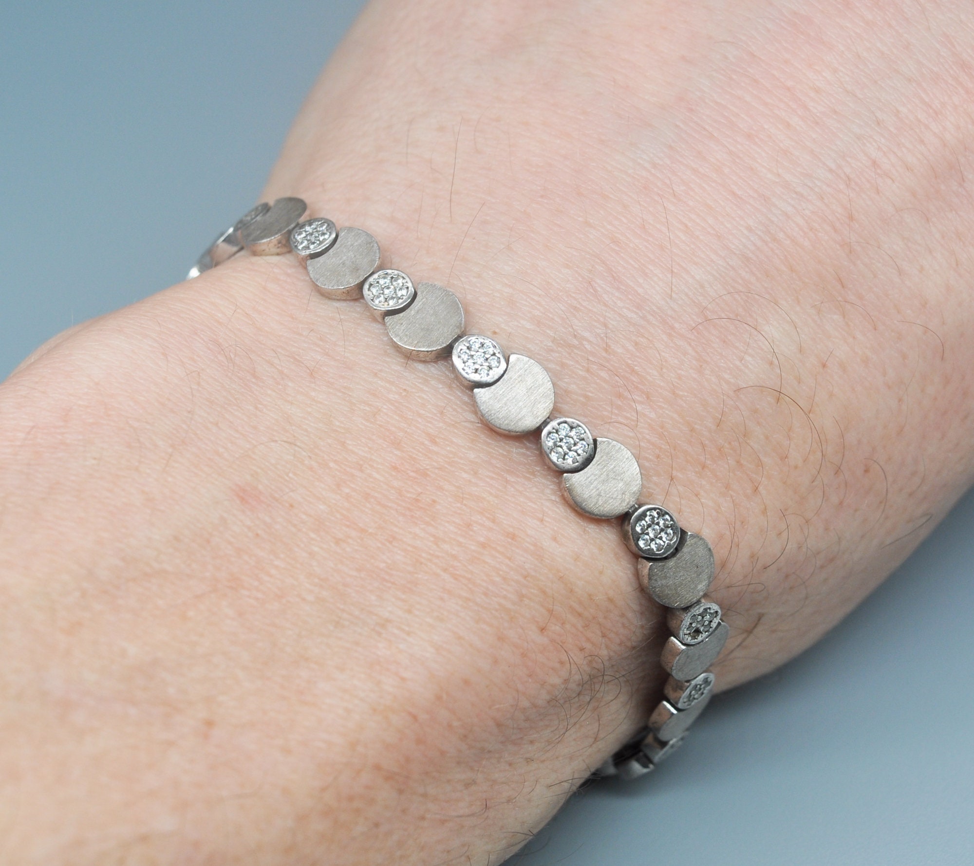 Randers Sølvvarefabrik Vintage Danish 925 Sterling Silver Bracelet 