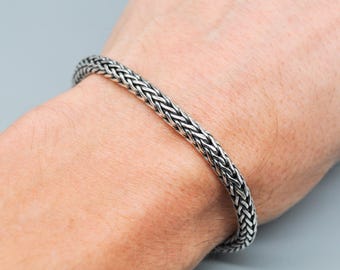 HERMANN SIERSBOL Vintage Danish 925 Sterling Silver Bracelet