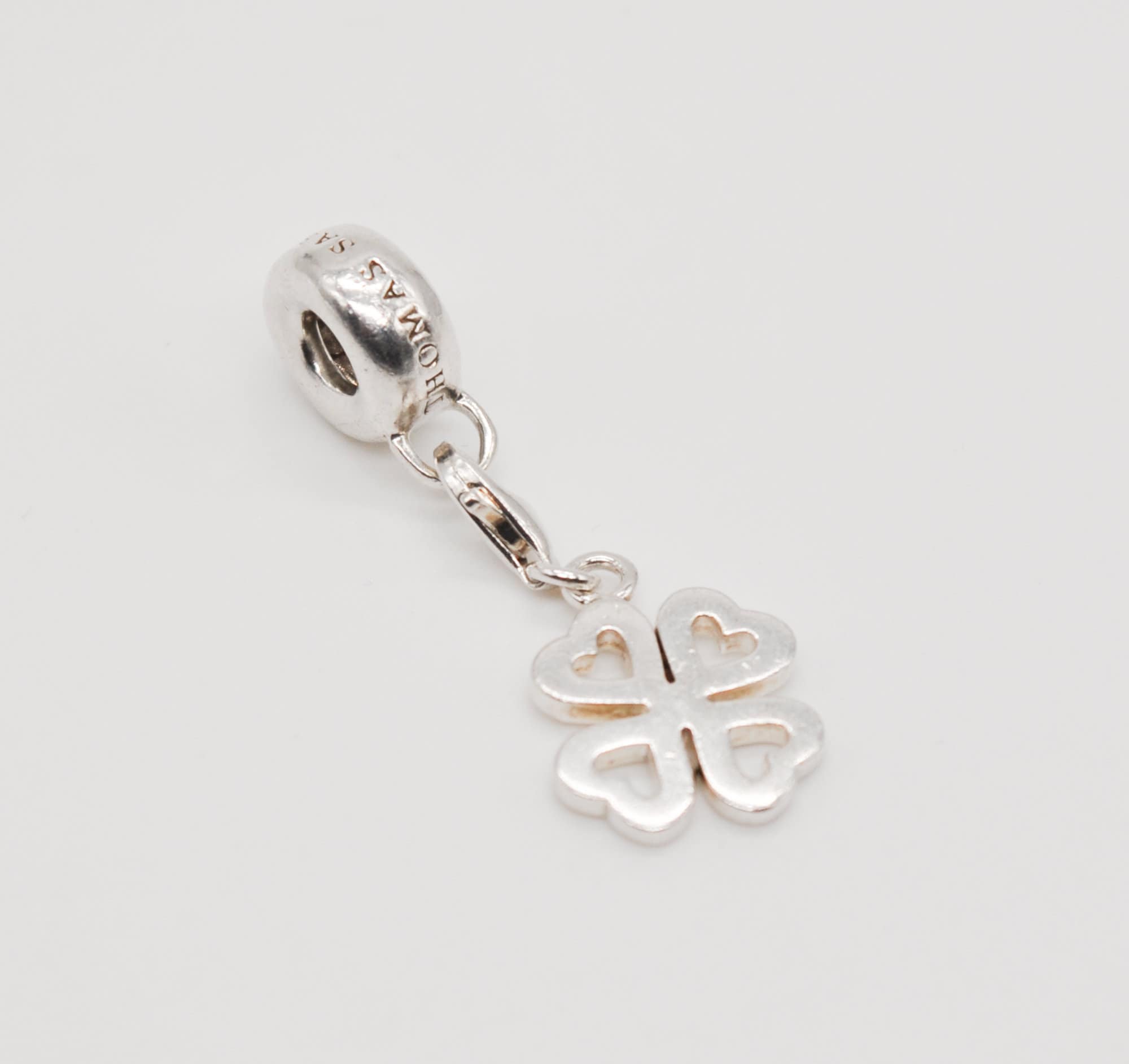 Thomas Sabo Authentic 925 Sterling Silver Bracelet Charm good Luck