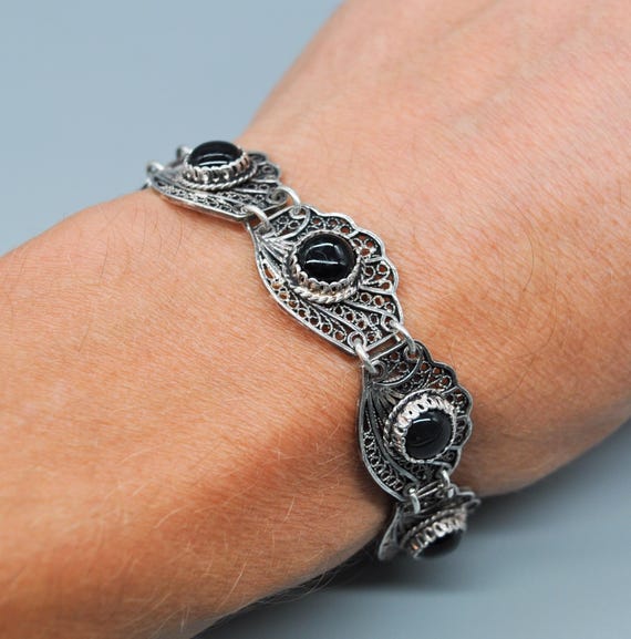 IKE アイケーイー BLACK ONYX BRACELET IKE アイケーイー BLACK ONYX BRACELET IKE アイケーイー BLACK