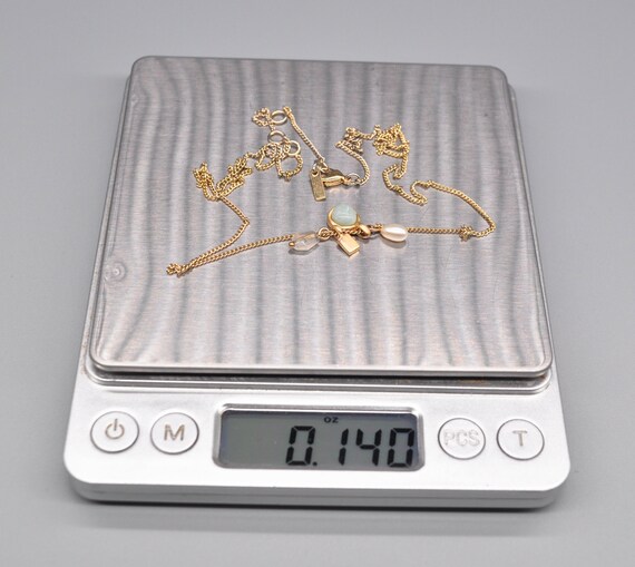 PILGRIM Danish Gold Tone Metal Necklace with Char… - image 6