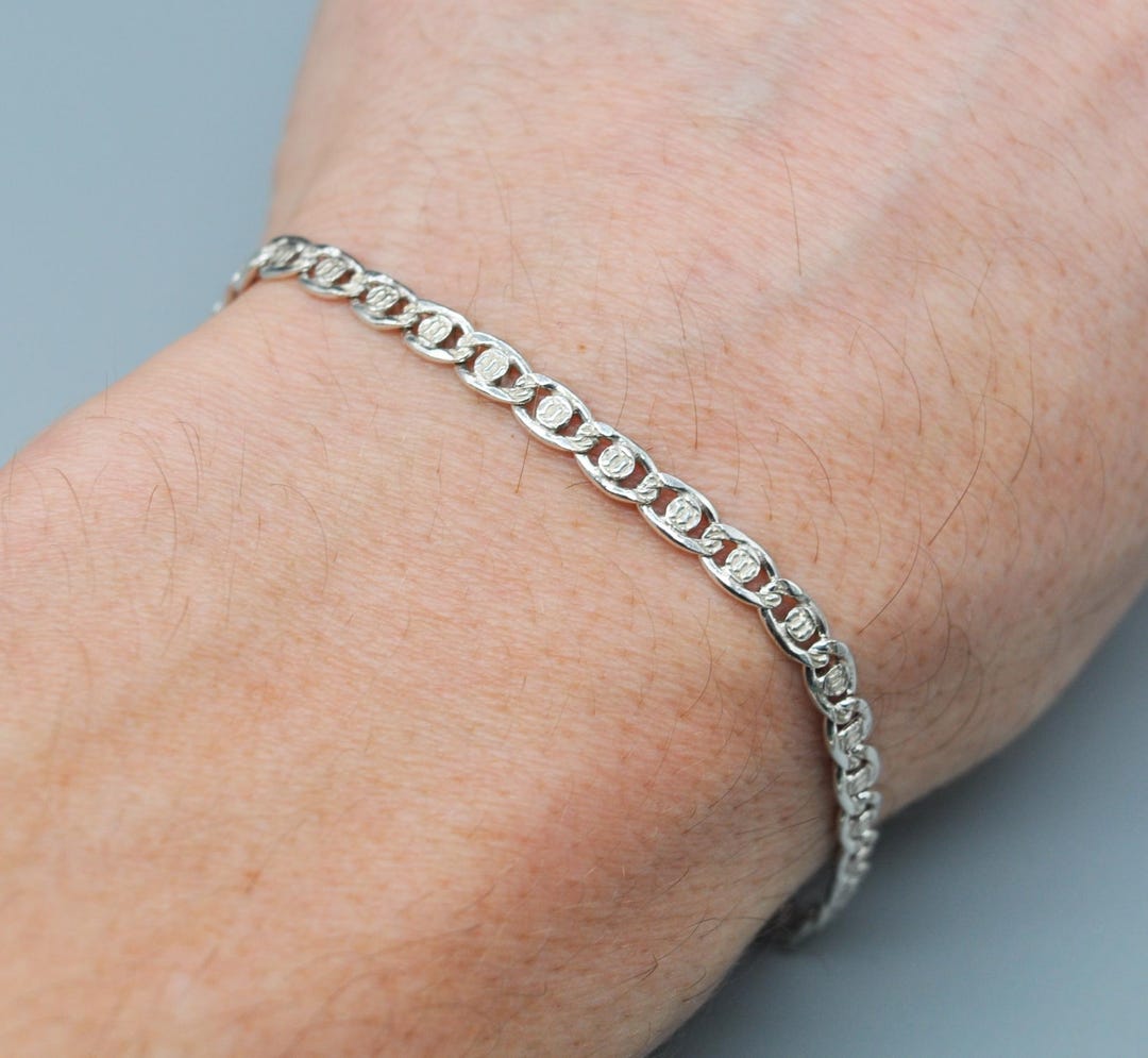 vintage silver bracelet /シルバーブレスレット Vintage 925 Sterling Silver Bracelet. Length 19.5 Cm / 7.6