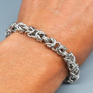Vintage 925 Sterling Silver Bracelet. Length 18 Cm / 7 Inch - Etsy