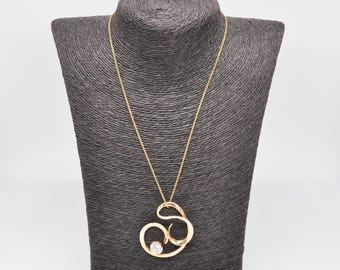 ARENA Copenhagen デンマーク製 金メッキ 925 スターリングシルバー 