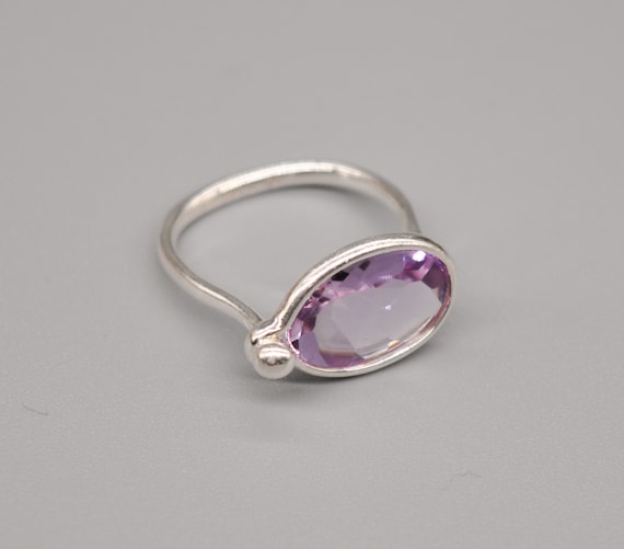 Bague vintage danoise en argent sterling 925 avec amethyste GEORG JENSEN Savannah 263. Taille 17 5 mm US 7 5. Etsy France