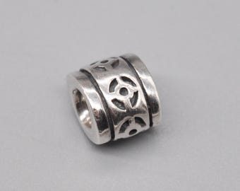PANDORA #79205 Gebraucht im Ruhestand 925 Sterling Silber Oriental Charme, Perle, Anhänger.
