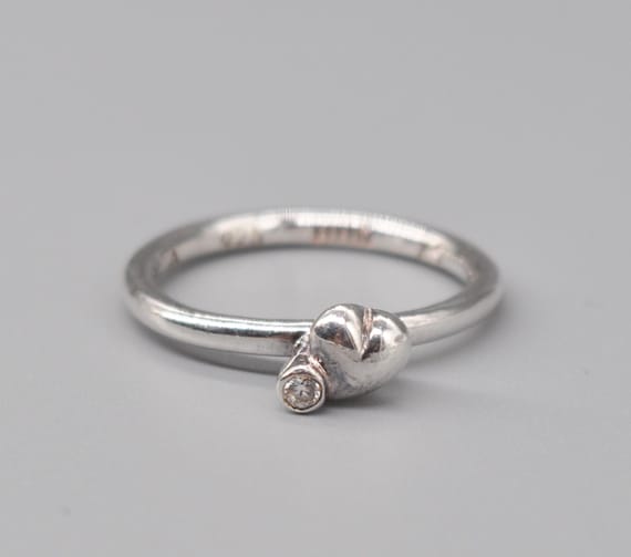 Hans Henrik Nygaard Danish 925 Sterling Silver Stacking Ring. Size