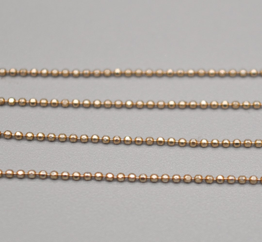 Vintage 925 Sterling Silver Thin Necklace Chain. Length 45.5 Etsy