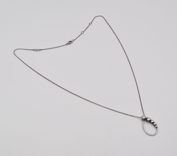 GEORG JENSEN Danish 925 Sterling Silver Moonlight Grapes Pendant 