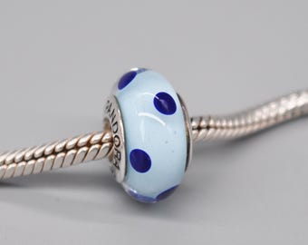 PANDORA (ALE) 本物のデンマーク製 925 シルバー ムラーノガラス