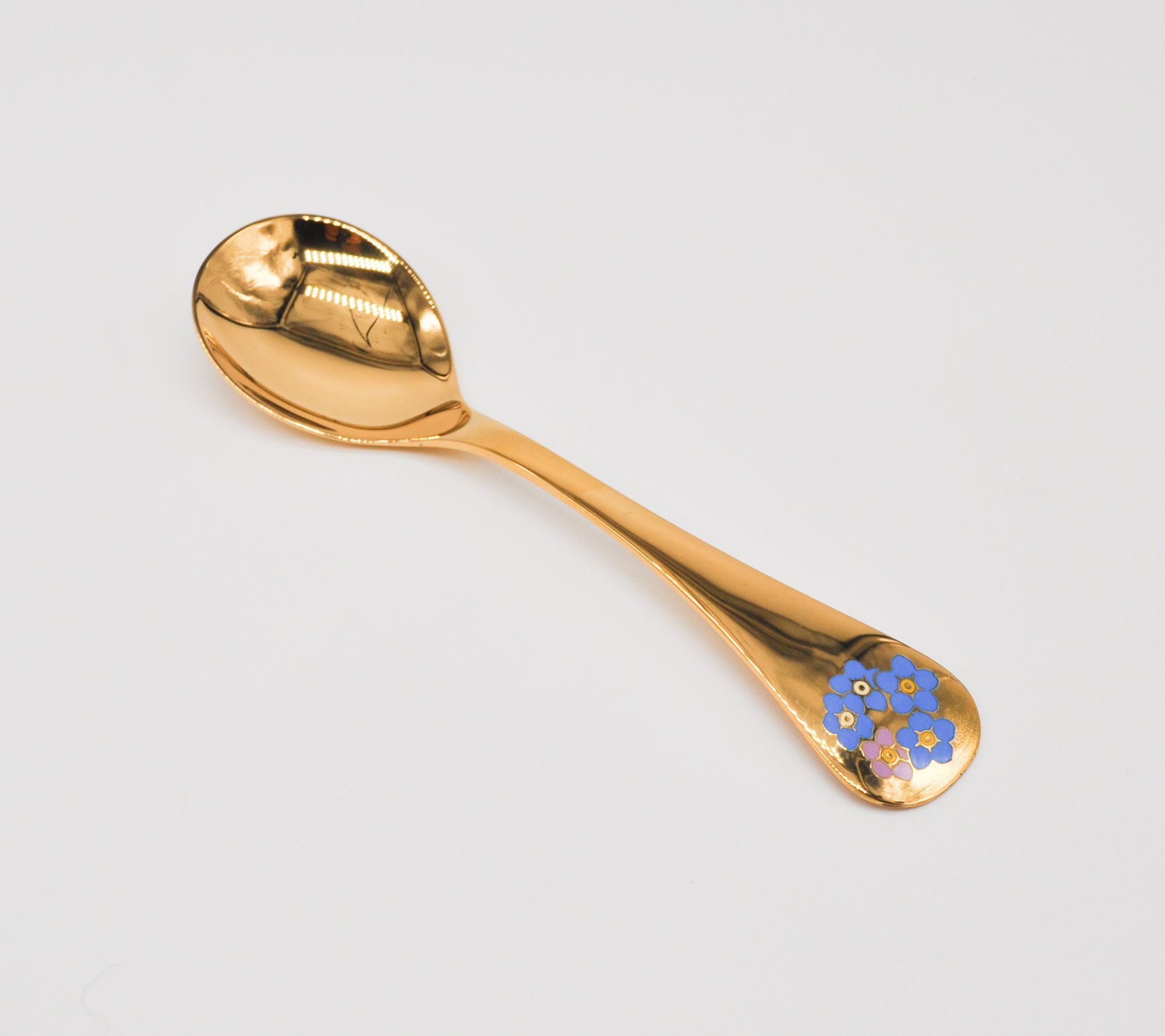 GEORG JENSEN Vintage 1983 Danish Gold Plated Sterling Silver
