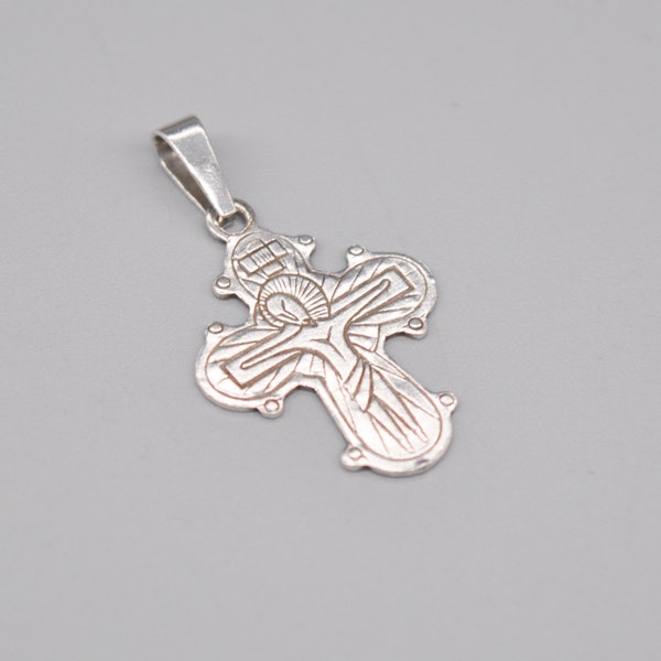 HERMANN SIERSBOL Danish 925 Sterling Silver Dagmar Cross, Necklace Pendant.