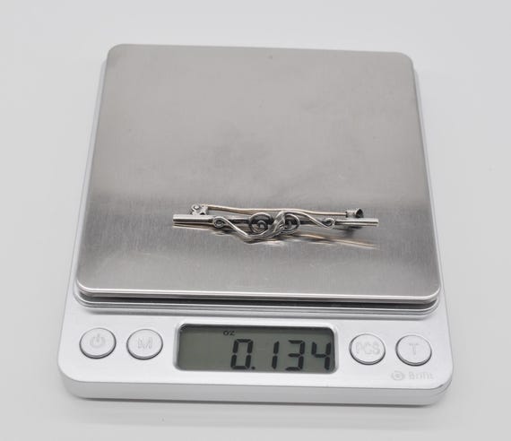 Vintage 830 Solid Silver Brooch. - image 7