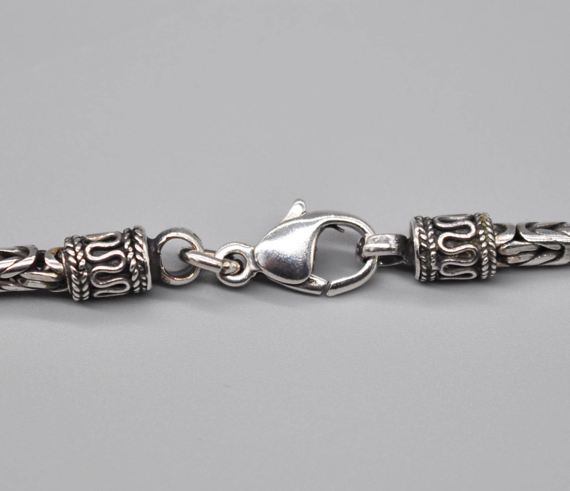 ⭐️  スターリングシルバー ネックレス☆ビンテージ Amazon | メンズ 100% 925スターリングシルバー ネックレス