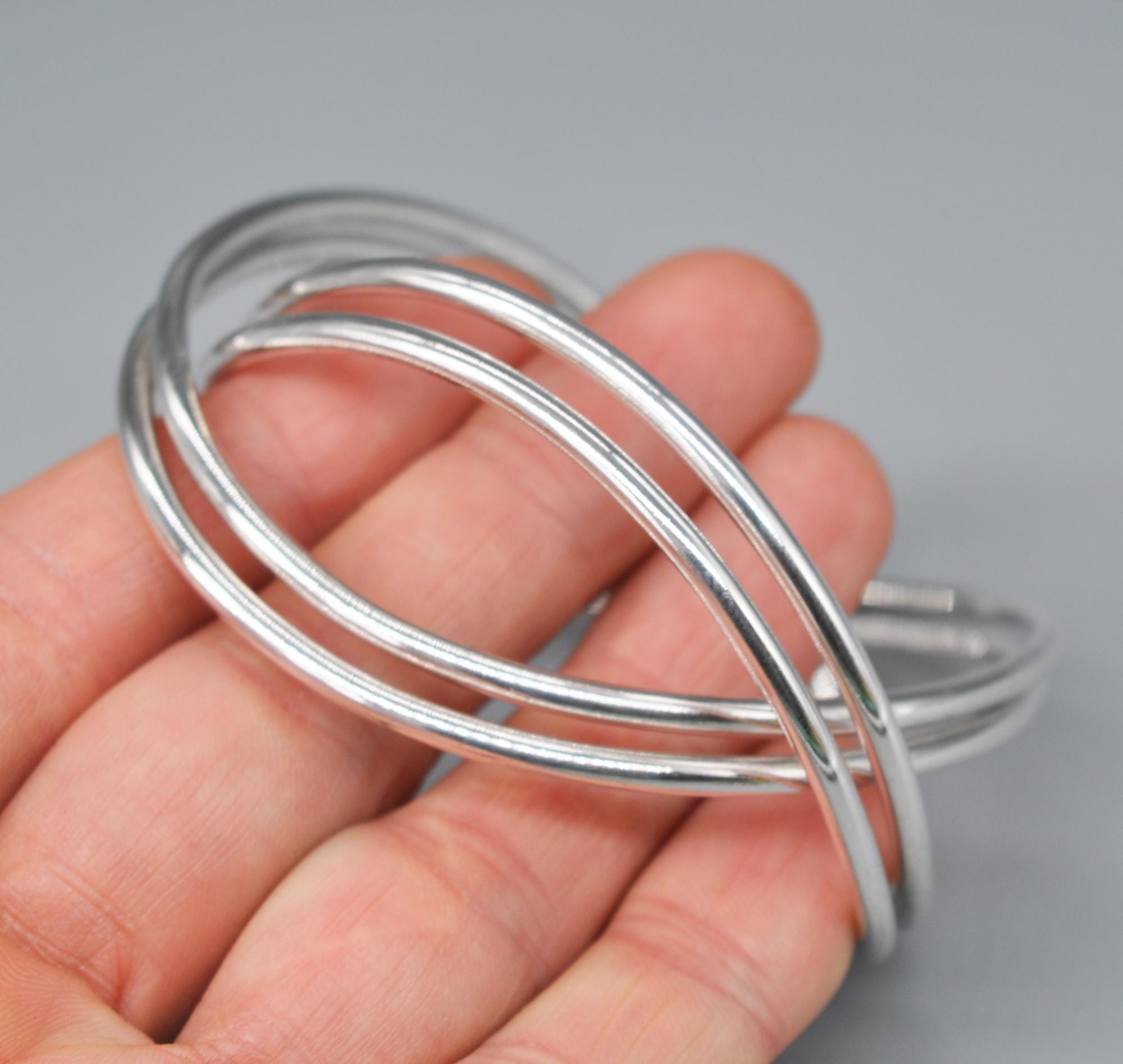 GEORG JENSEN 554B Danish 925 Sterling Silver Alliance Double