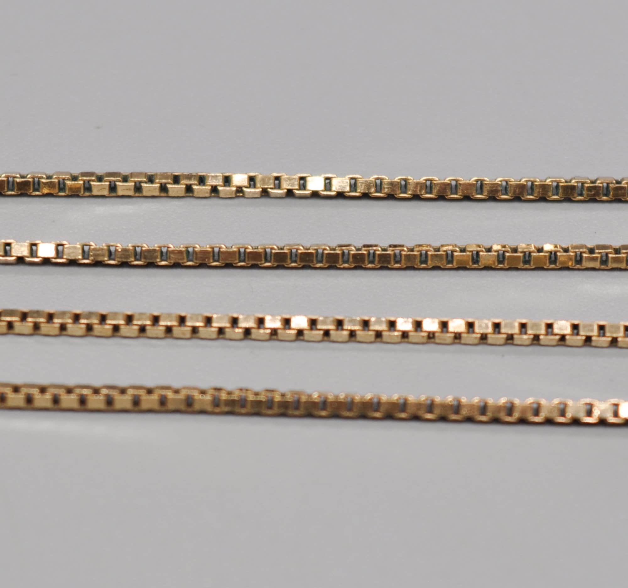 Amerik FBM Vintage German Gold Filled Necklace Chain. Length 51 Cm