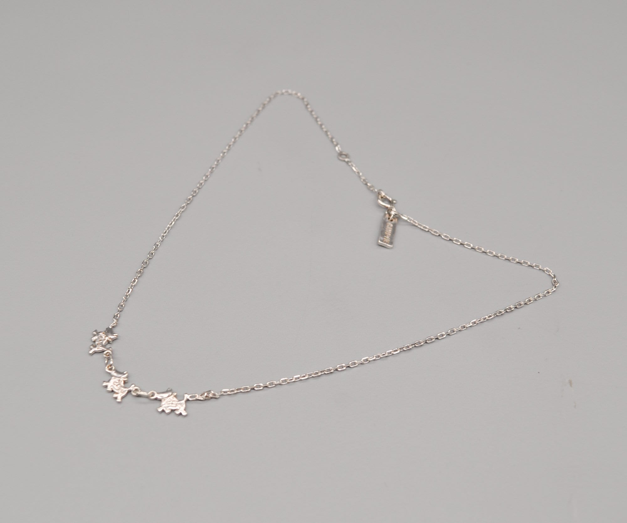 CHIPIE 925 Sterling Silver Necklace. Length 38 Cm / 14.9 Inch 