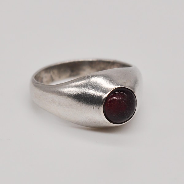 Algot Enevoldsen Vintage Tiny 830 Silver Ring. Size: 12 mm US 2