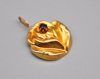 Gold Plated 925 Sterling Silver Necklace Pendant.