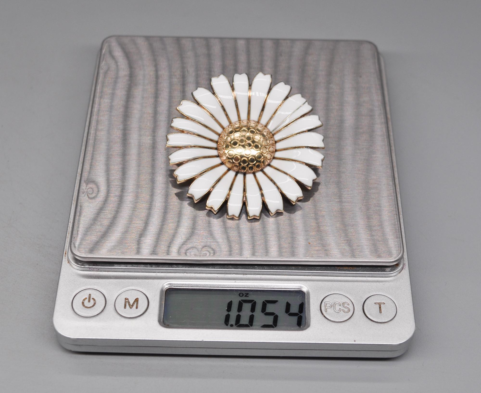 ジョージ・ジェンセン　デージー　白　シルバー 楽天市場】Georg Jensen ジョージジェンセン デイジー ブローチ 兼