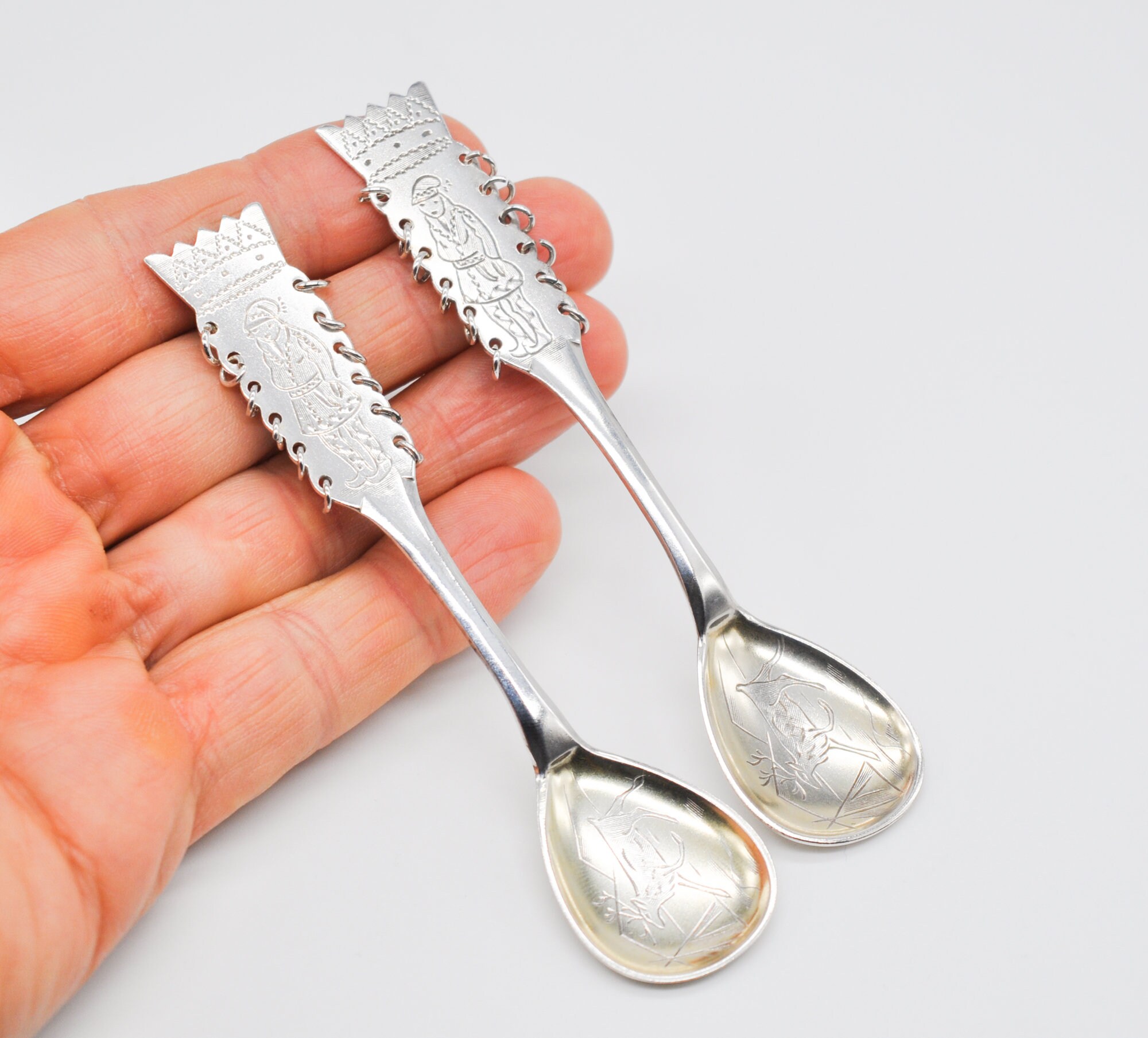 フランクリンミント スプーン 50州 アメリカ 州の花 スターリング