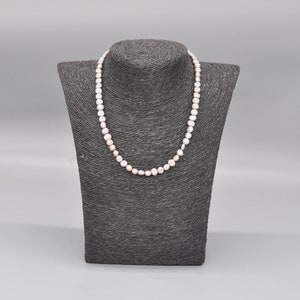 Grey pearl necklace - Etsy 日本