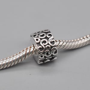 PANDORA 中古 925 スターリング シルバー ブレスレット ストッパー 