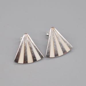 Vintage 925 Sterling Silver Stud Earrings.