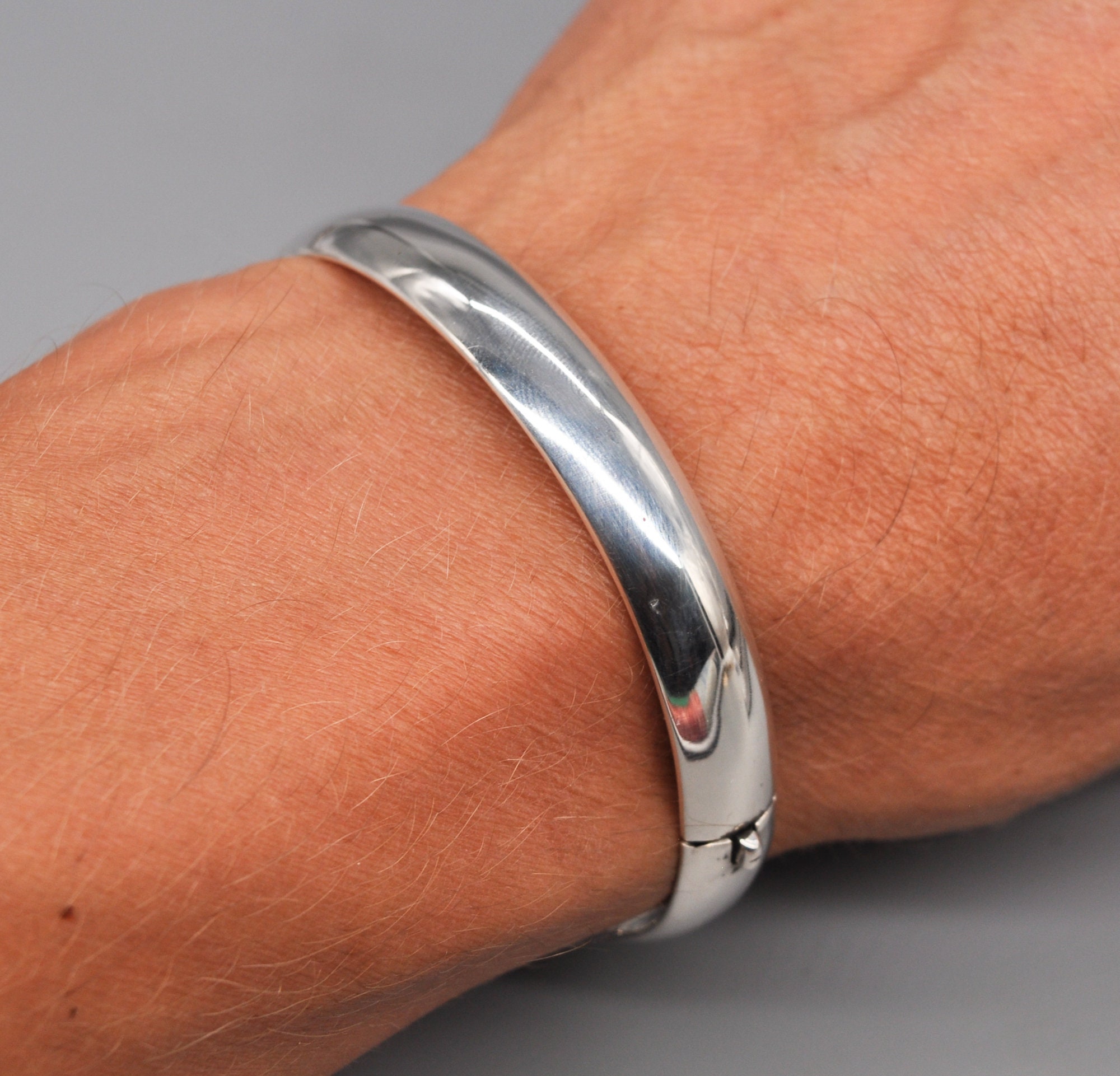 Carl Gerhardt Pedersen Vintage Danish Sterling Silver Bangle