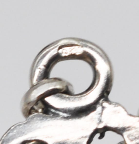 Vintage 830 Solid Silver Panel Bracelet. Length 1… - image 9