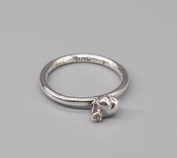 Hans Henrik Nygaard Danish 925 Sterling Silver Stacking Ring. Size