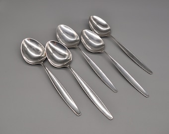 CYPRESS by GEORG JENSEN Denmark Sterling Silver Serving Fork Spoon