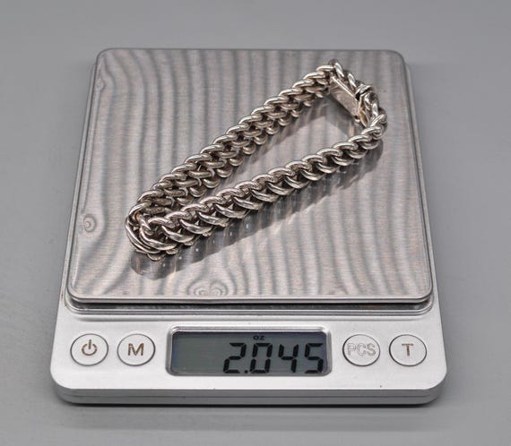 ヴィンテージ シルバーブレスレット925 約20cm ヴィンテージ オランダ製 925 スターリング シルバー