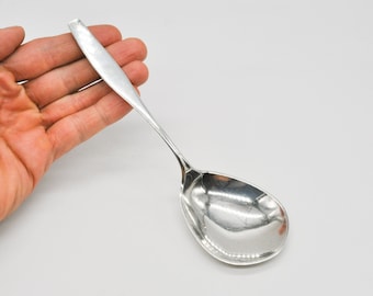 Cuchara de mesa vintage danesa de plata de ley 925 HANS HANSEN.