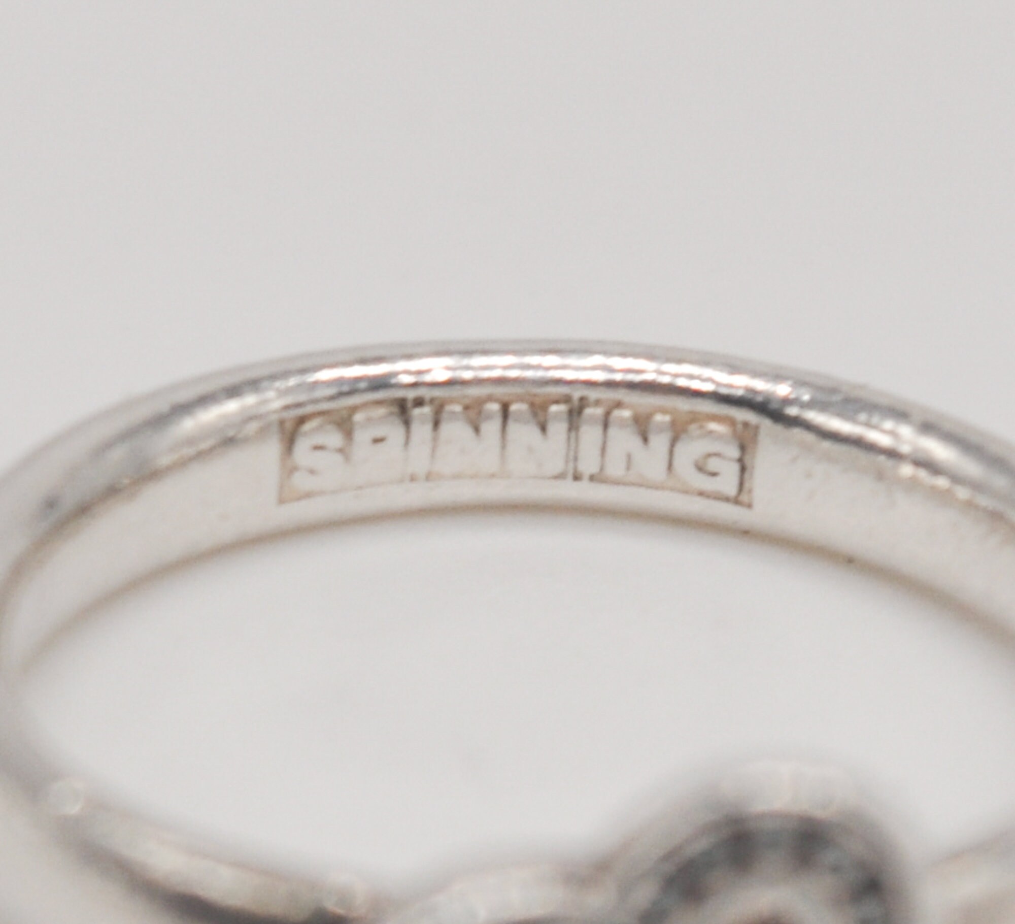 Danish 925 Silver SPINNING Ring The Etsy